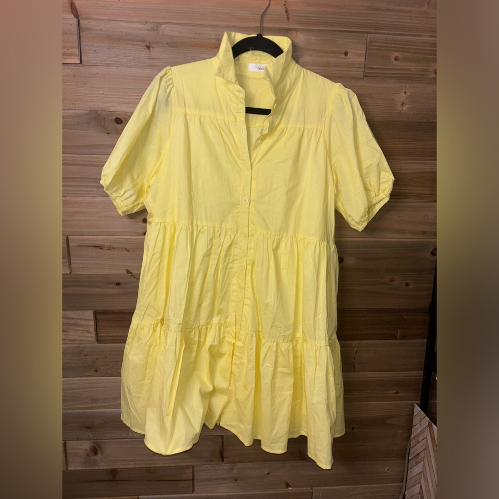 Talulah yellow dress